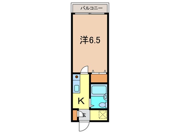 クローバー富士6号館の物件間取画像